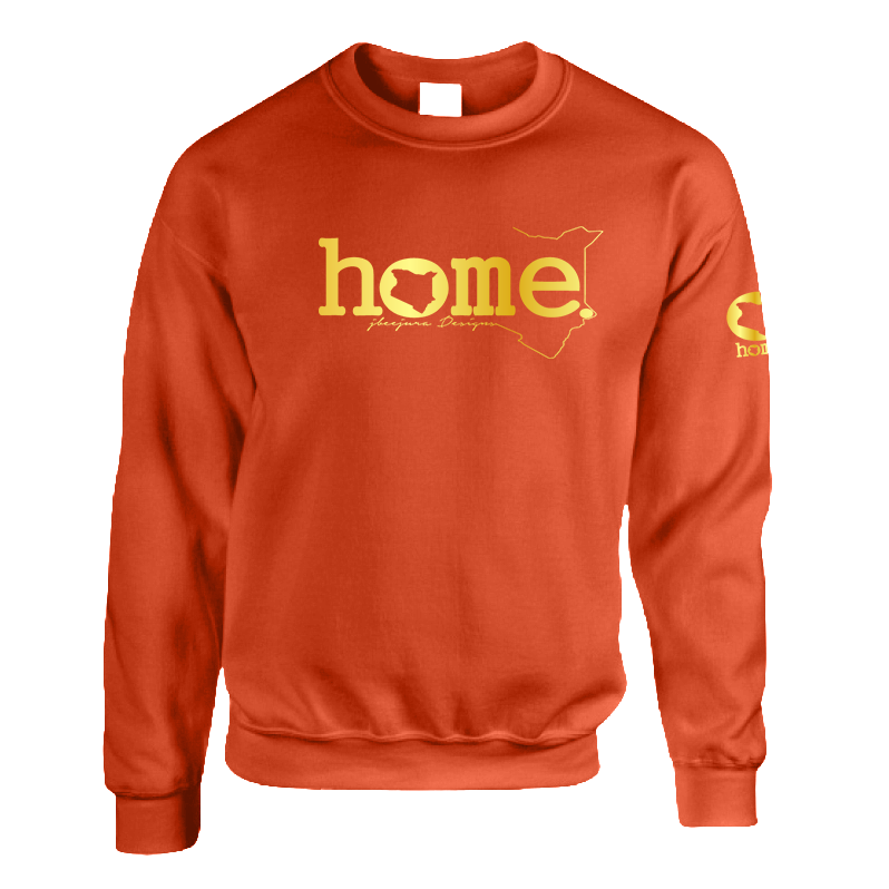Sweatshirt - Orange (Heavy Velvet Fabric)