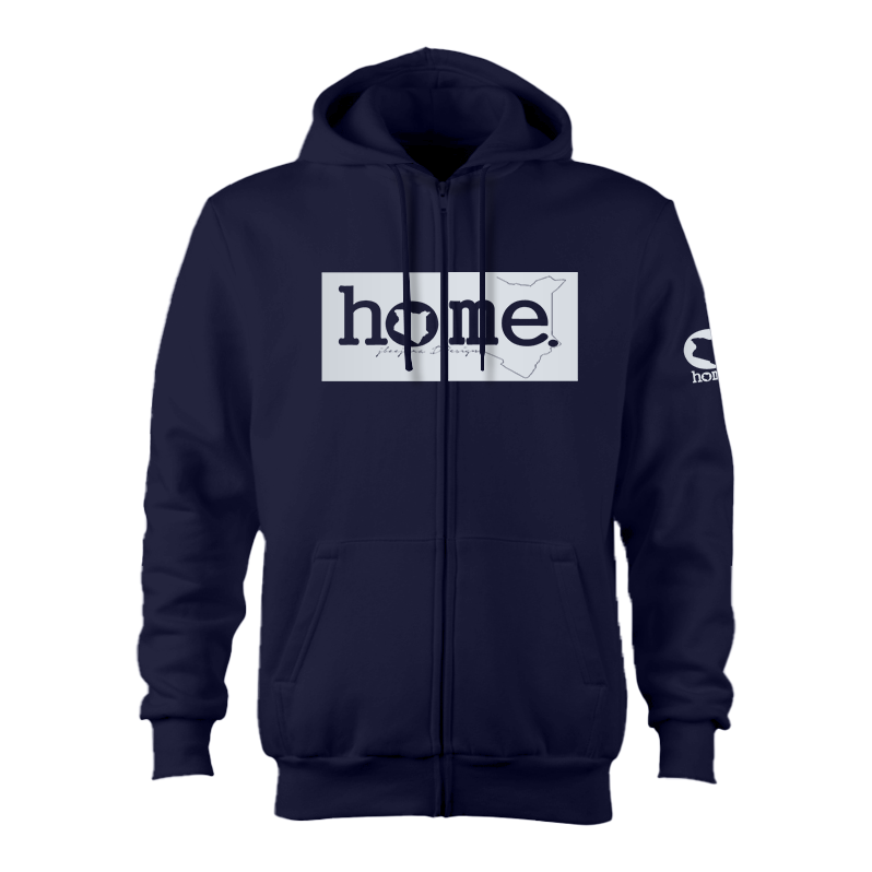 Zipped Hoodie - Navy Blue (Heavy Fabric)