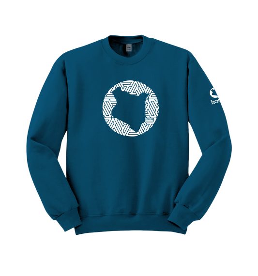 Kids Sweatshirt - Teal Blue (Heavy Fabric)