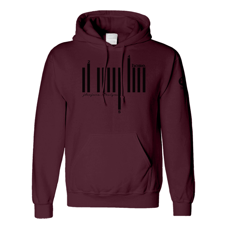Kids Hoodie - Maroon (Nuvetra Fabric)