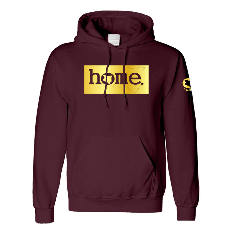 Kids Hoodie - Maroon (Nuvetra Fabric)