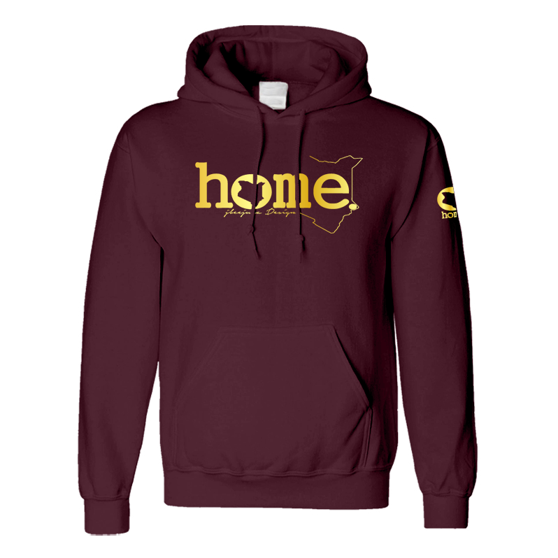 Kids Hoodie - Maroon (Nuvetra Fabric)