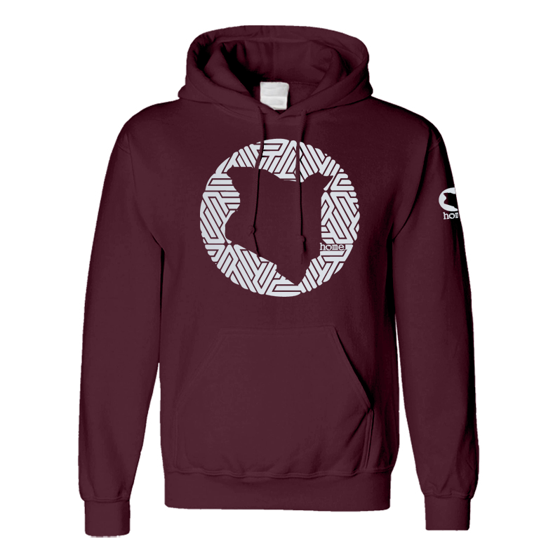 Kids Hoodie - Maroon (Nuvetra Fabric)