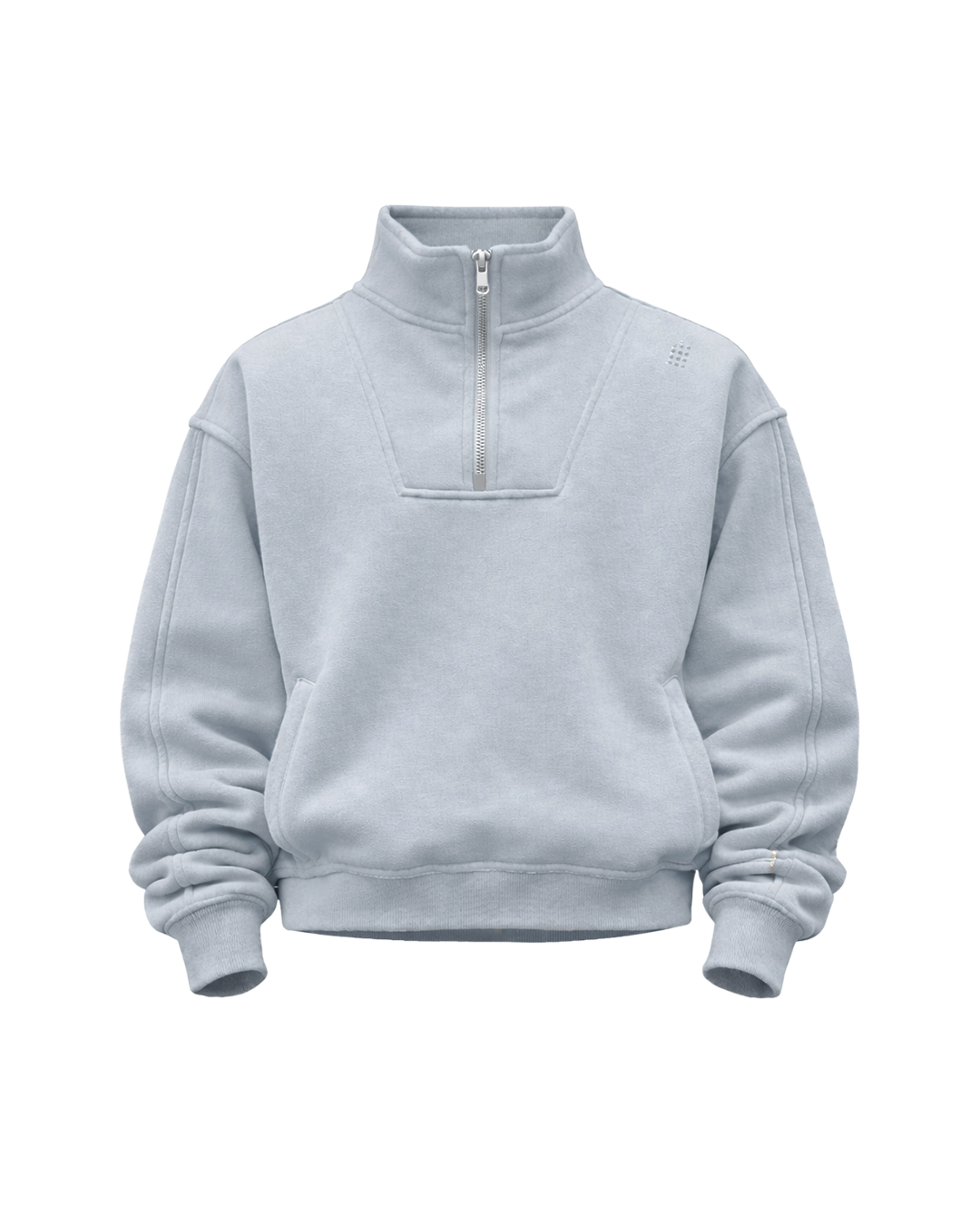 LÛME Quarter Zip Top (Cropped) (Made To Order)