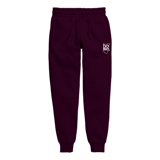 Womens Sweatpants - Claret (Heavy Fabric)