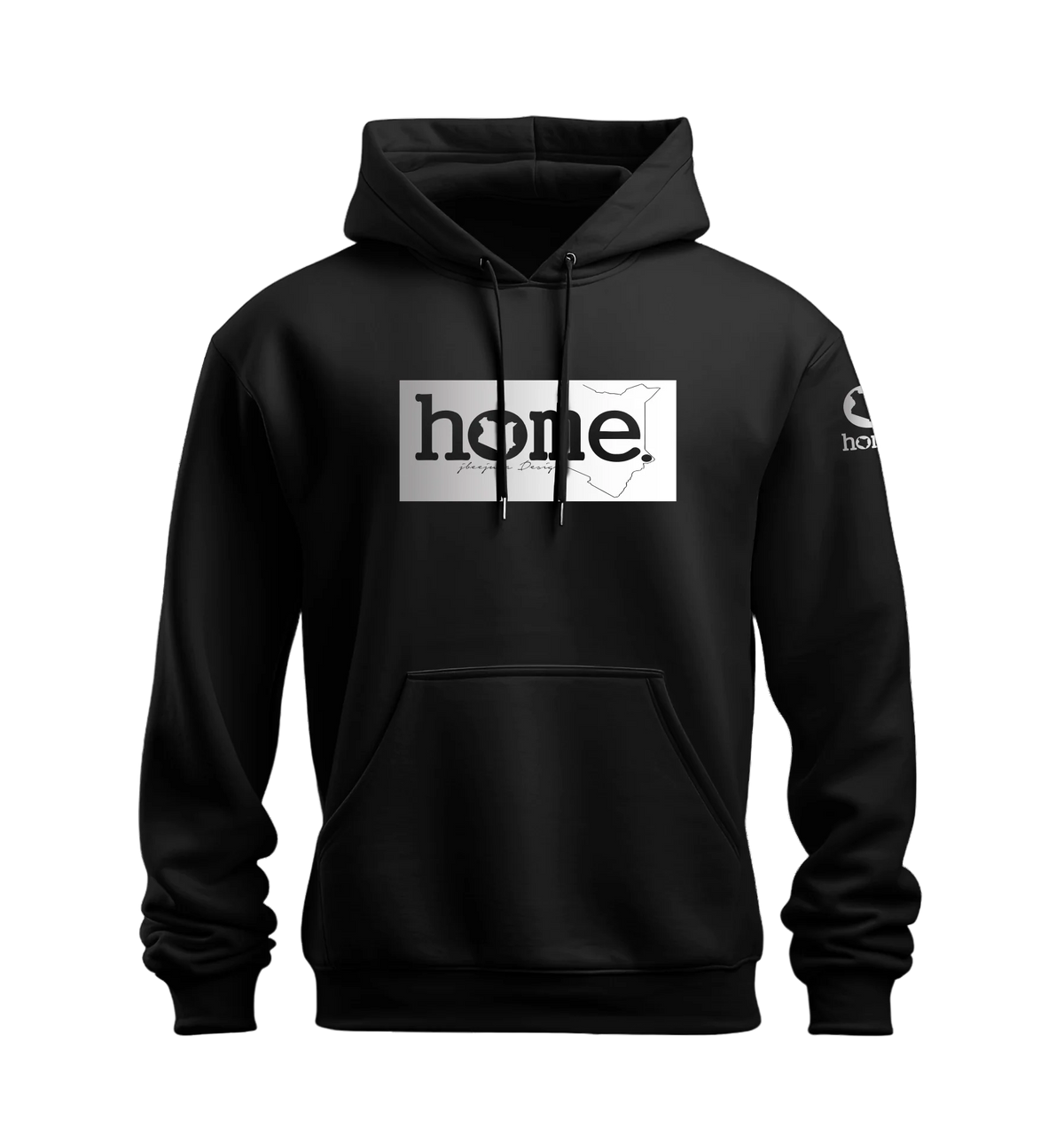 home_254 NUVETRA™ HOODIE WITH A SILVER CLASSIC PRINT 