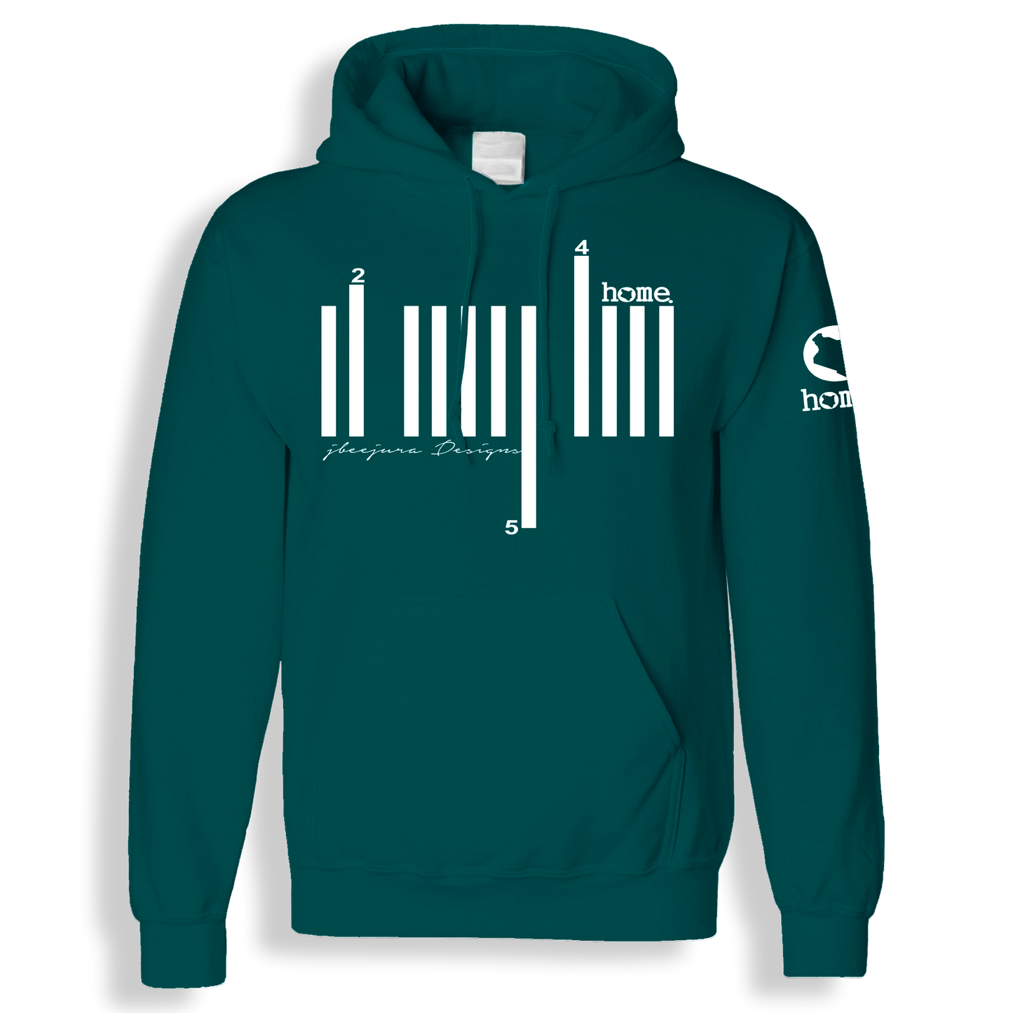 Hoodie - Deep Aqua (Heavy Fabric)