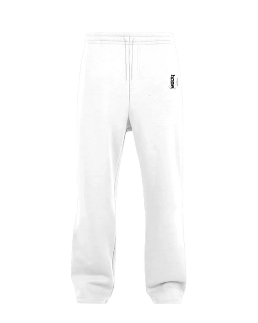 Mens Cosy Pants - White (Heavy Velvet Fabric)