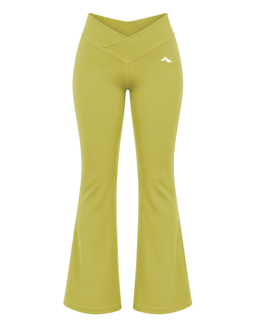 Sculpt Motion - Flared Aura Pant - Canary Yellow