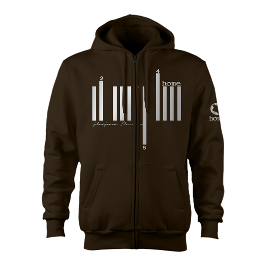 Zipped Hoodie - Hickory (Mid-Heavy Fabric)